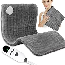 Heating Pad for Back, 12"24" Electric Heating pad for Women, Men