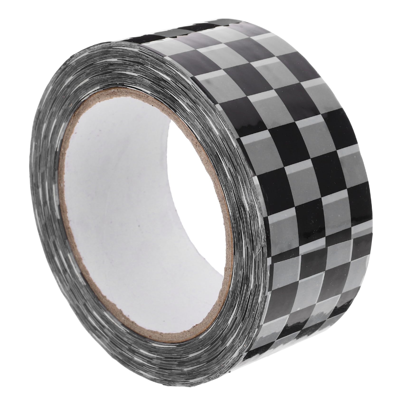 DOITOOL 5 Rollen Kariertes Paketklebeband aus Bopp Stark Klebend Leicht und für Kartonversiegelung DIY Verpackung Expressboxen Einfaches Design Vielseitig Einsetzbar