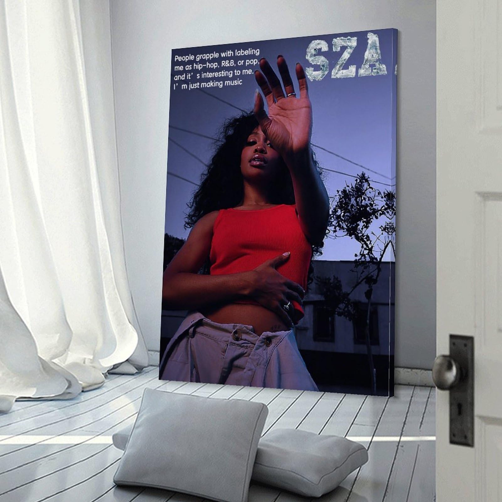 特大⭐︎SZAポスター Amazon.co.jp: Sza Poster Ctrl Album Cover Poster Sza