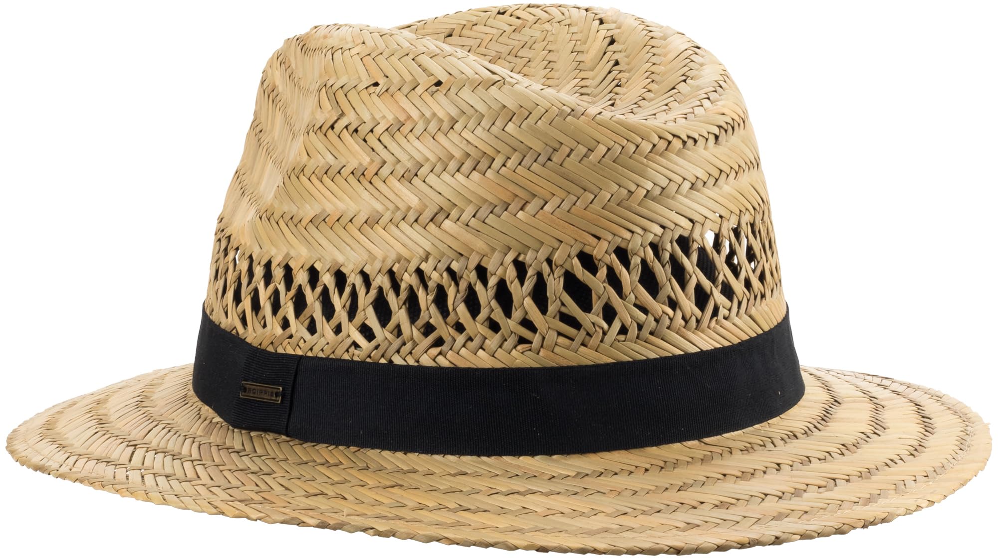 SCIPPIS Country Strohhut Herren & Damen – Luftiger Sommerhut im Farmer-Look – atmungsaktiv & leicht – Sonnenhut aus Naturstroh – Für Garten, Strand, Festival
