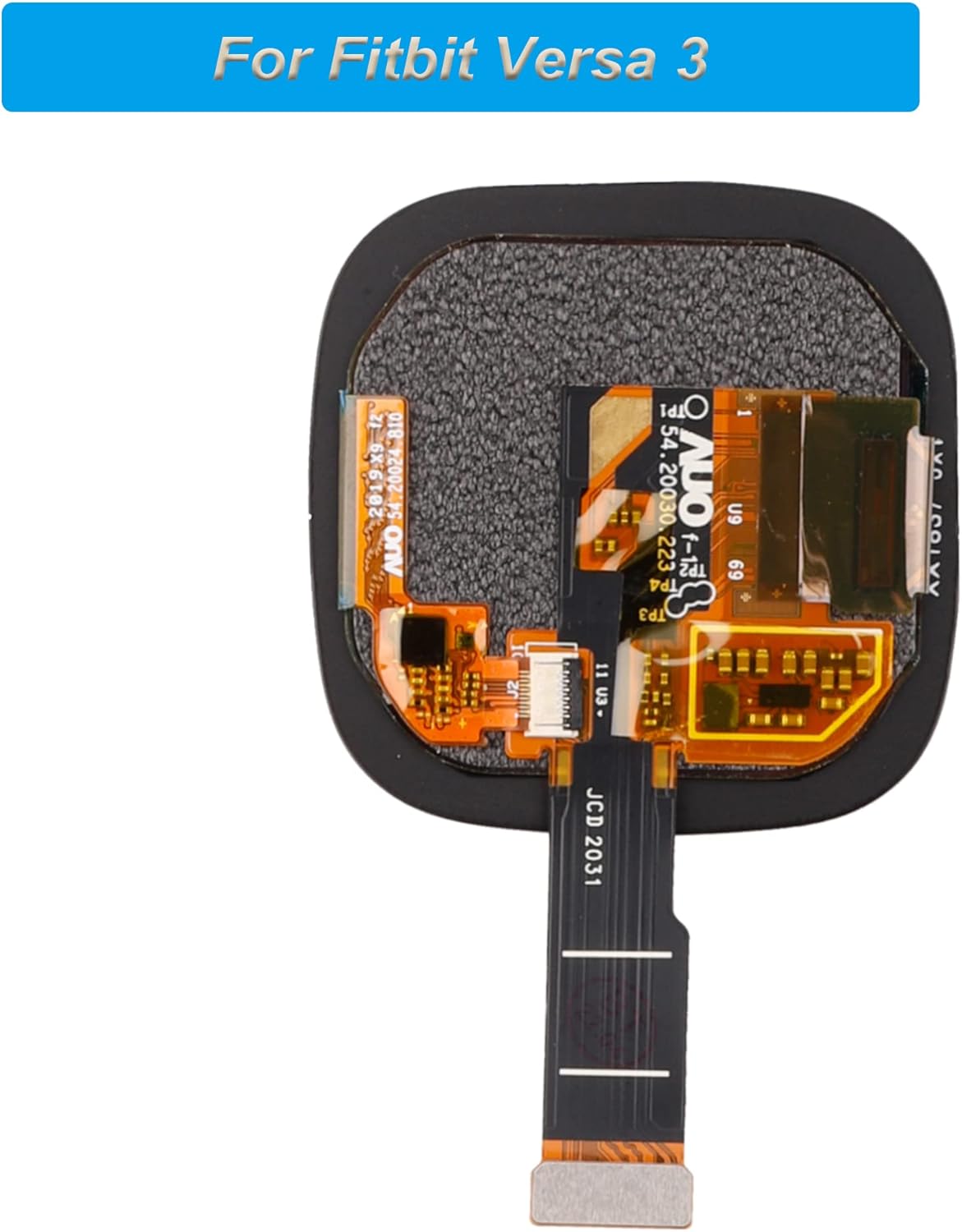 LCD Digital Display Compatible with Fitbit Versa 3/Sense LCD Display Touch Screen Digital Assembly with Tools