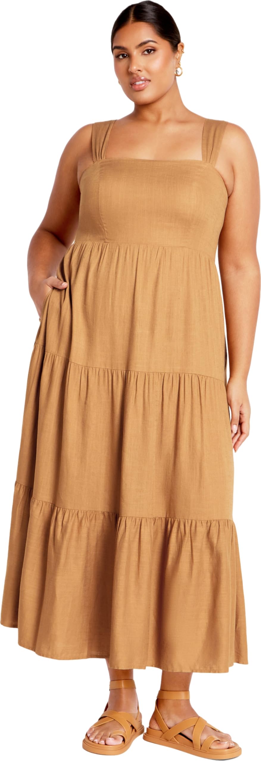 City Chic Women's Plus Size Livvy Maxi Dress