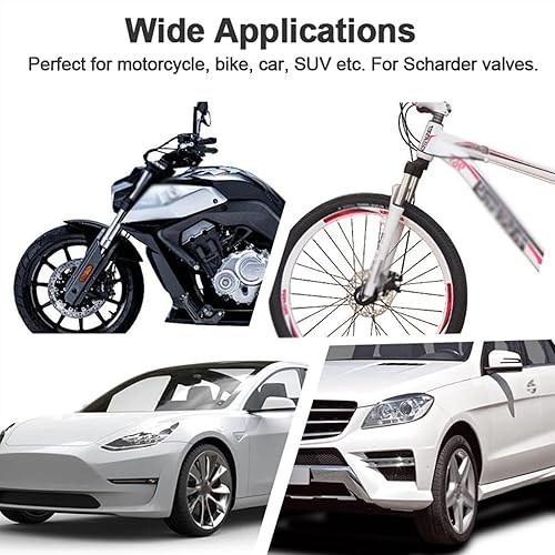 Miniatura 6 de Medidor de presión de neumáticos digital para automóviles de 200 PSI, medidores de neumáticos Puibers para presión de neumáticos digitales con