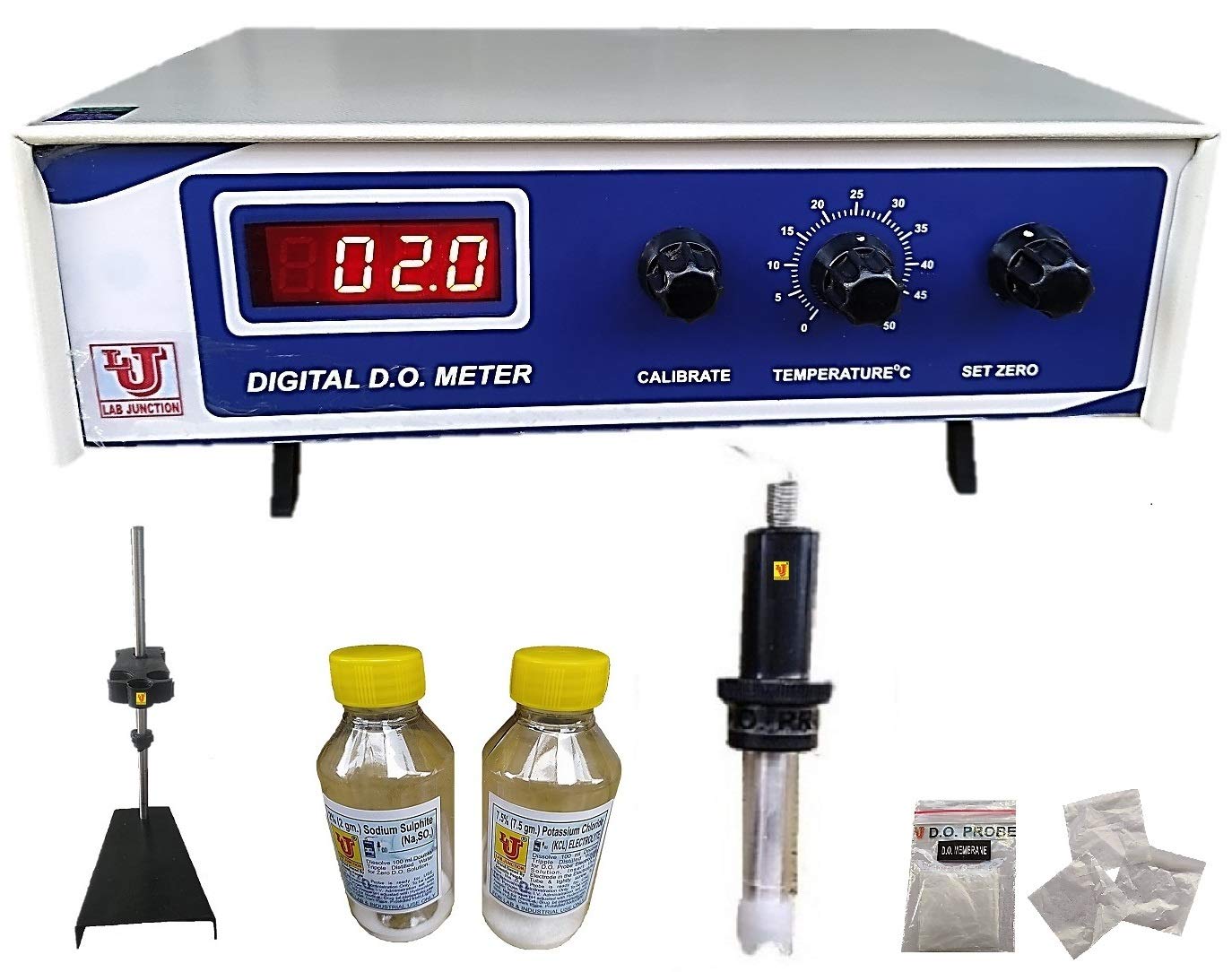 Lab Junction D O Meter LJ-811,Digital Dissolved Oxygen Meter,Range : 0-20 ppm LJ-811 as per Quality Standards (B08QYW4G8L) Amazon Price History, Amazon Price Tracker