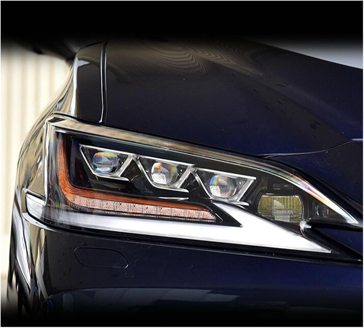 Car Headlights Compatible For Lexus ES ES350 ES200 18-23 Full LED Style Headlamp Assembly Upgrade Projector Lens Accessories Kit