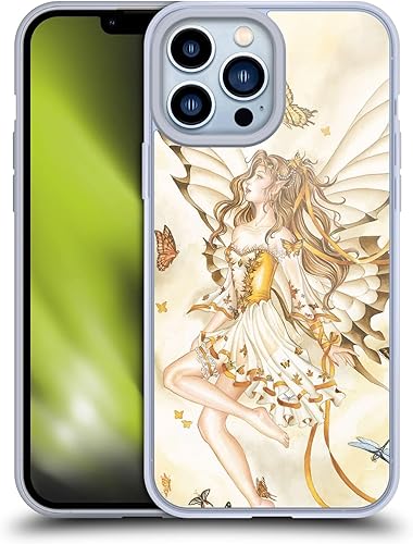 Miniatura 8 de Head Case Designs Funda de gel suave con licencia oficial de Nene Thomas Symphony en hadas blancas y negras compatible con Apple iPhone 13 Pro Max