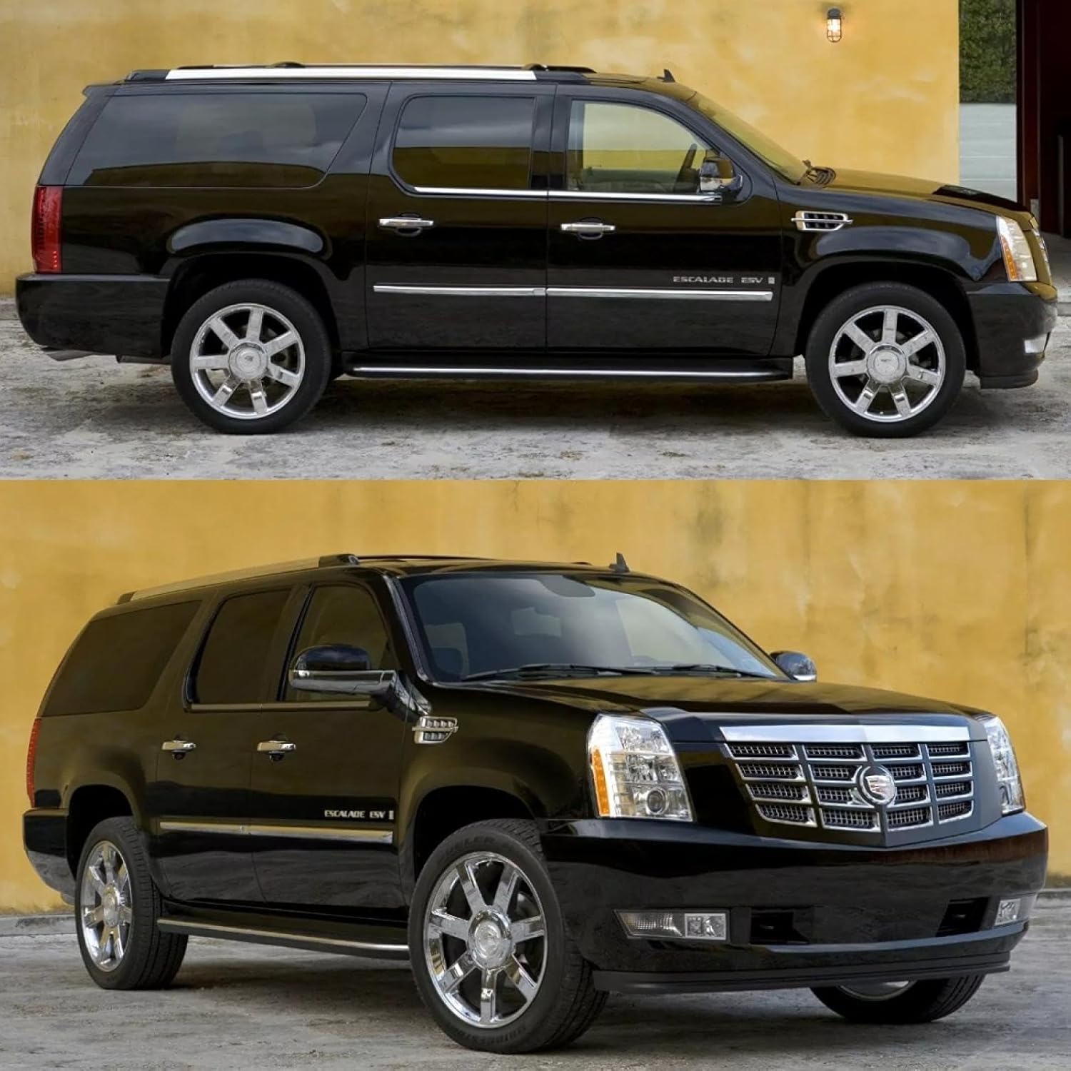 Rear Wiper Blade Arm Set for Cadillac Escalade ESV 2007 20018 2009 2010 2011 2012 2013 2014 Base Lujo Luxury Platinum Premium Sport Utility 6.2L V8 Rear Back Windshield Wiper Blade Arm 15277756