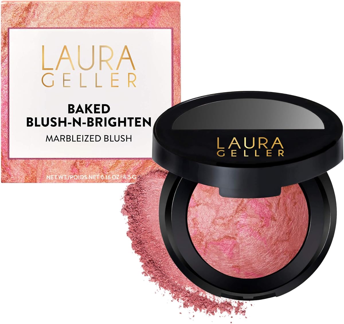 LAURA GELLER Baked Blush-n-Brighten Powder Blush -Pink Buttercream