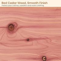 Vista 5 de Homode Tablones de cedro para armario, juego de 8 forros de cajones, lengüeta y ranura, paneles de madera de cedro aromático para almacenamiento