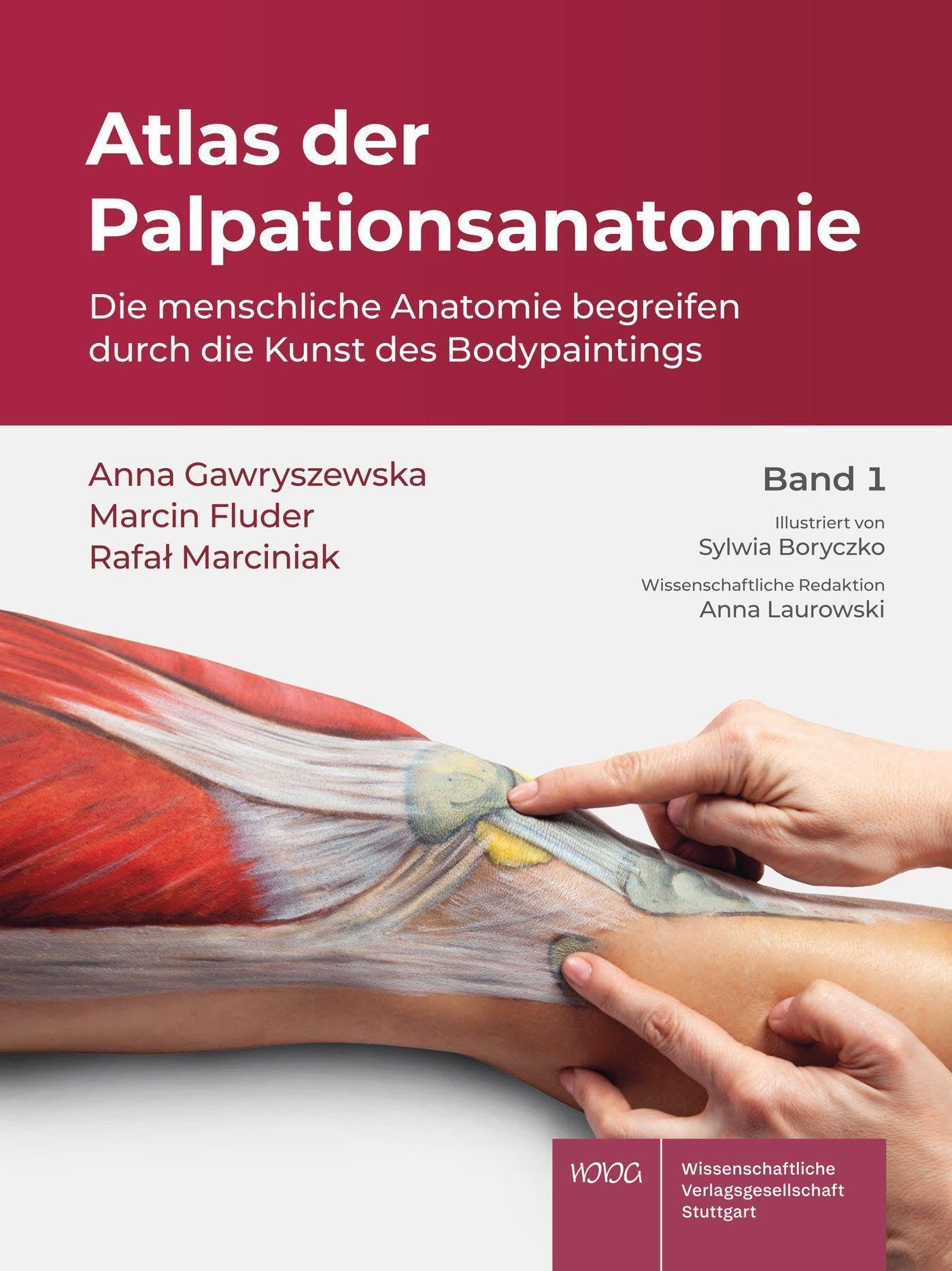 Atlas der Palpationsanatomie Band 1: Die menschliche Anatomie begreifen durch die Kunst des Bodypaintings
