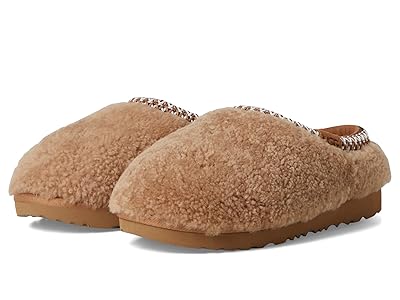 UGG Kids Tasman Maxi Curly (Little Kid/Big Kid) Girls Shoes Chestnut : 3 Little Kid M, Faux Fur