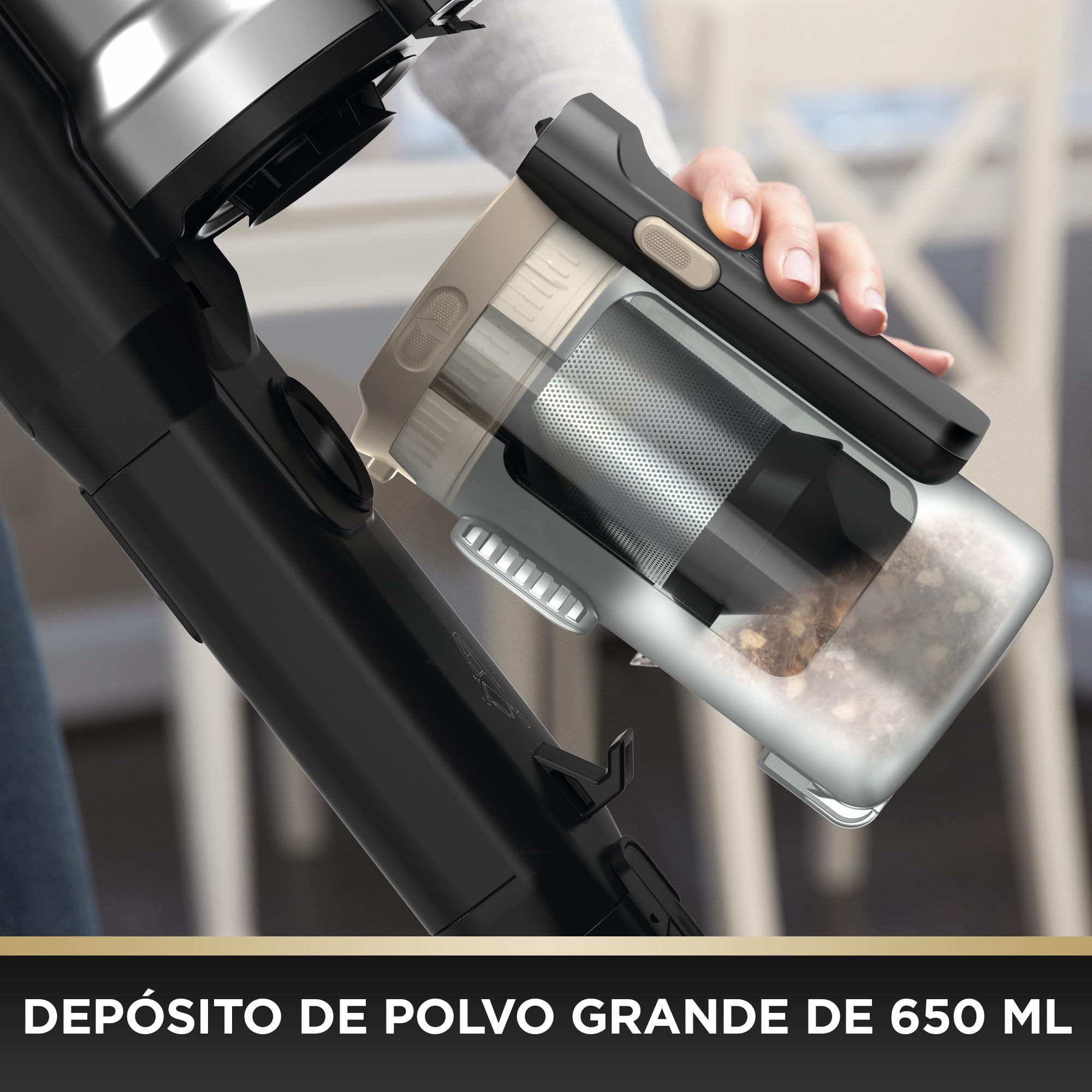 BLACK+DECKER POWERSERIES PREMIER Aspiradora escoba sin cable de 18 V, BSV525BLPA-QW