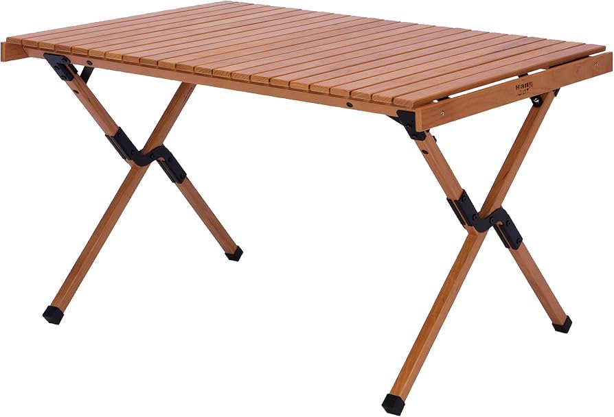 Hang Out Apero アペロ ウッドテーブル APR-H600 Amazon | ハングアウト(Hang Out) キャンプ ウッド ロールテーブル