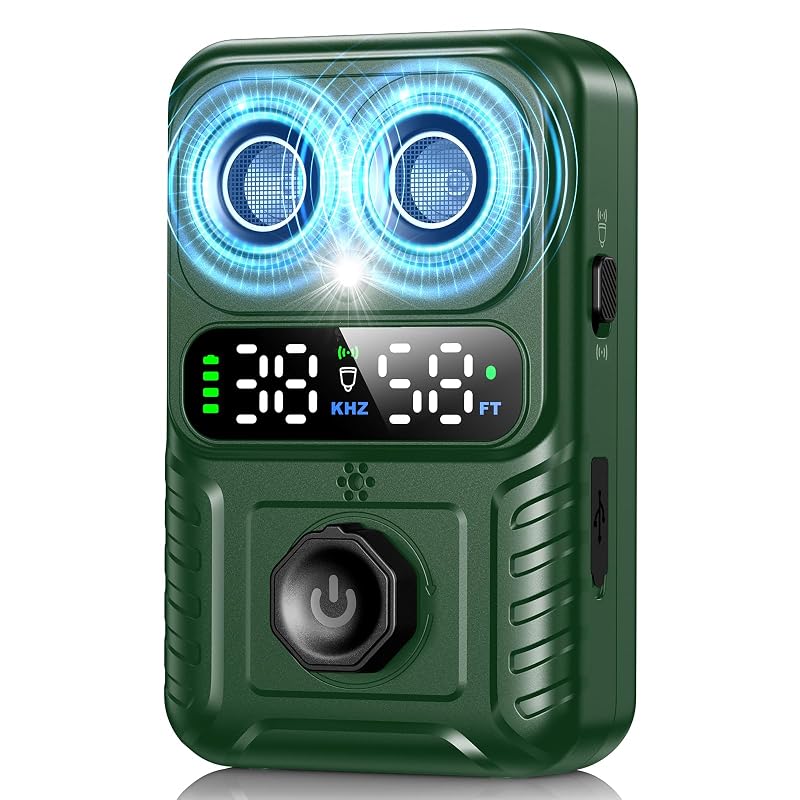 Dispositivo Antilatido Ultrassônico com Dois Emissores CdFXor TZ-U79D Verde