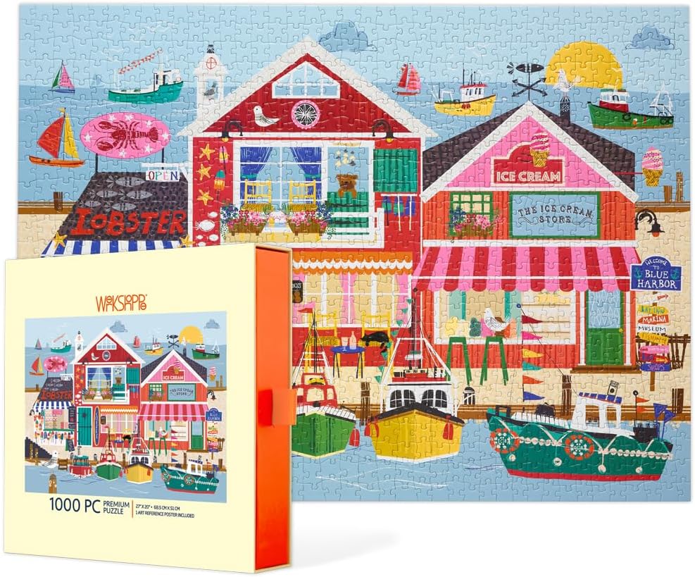 Blue Harbor 1000 Piece Puzzle