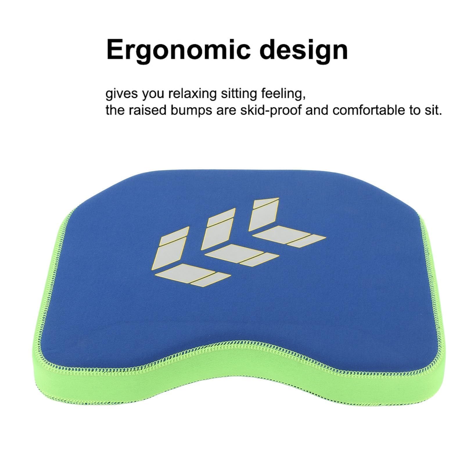 Cuscino per sedili in kayak, gel Kayak Seat Pad Anti Slip Boat Cushion Accessori in kayak per la pesca kayaks (Blu)