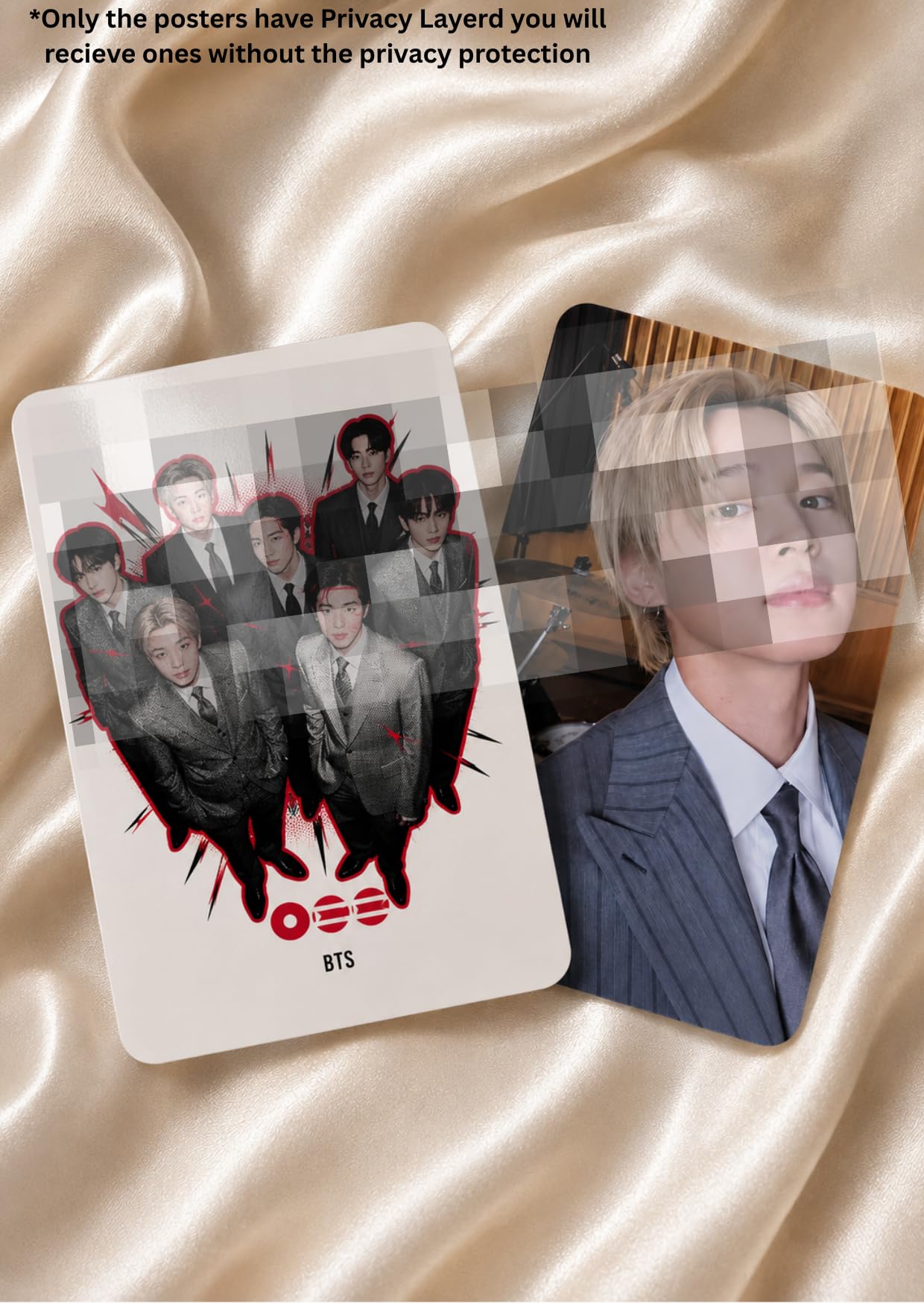 BTS ARIRANG Jungkook トレカ 2枚セット Kolorprint BTS Arirang photocards set of 21, 350 GSM Gloss finish