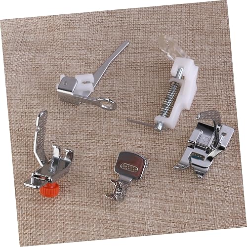 Miniatura 2 de EXCEART Pies de coser para máquina de coser, 42 piezas, para máquina de coser, con cremallera, para máquina de coser, prensatelas, máquinas de coser