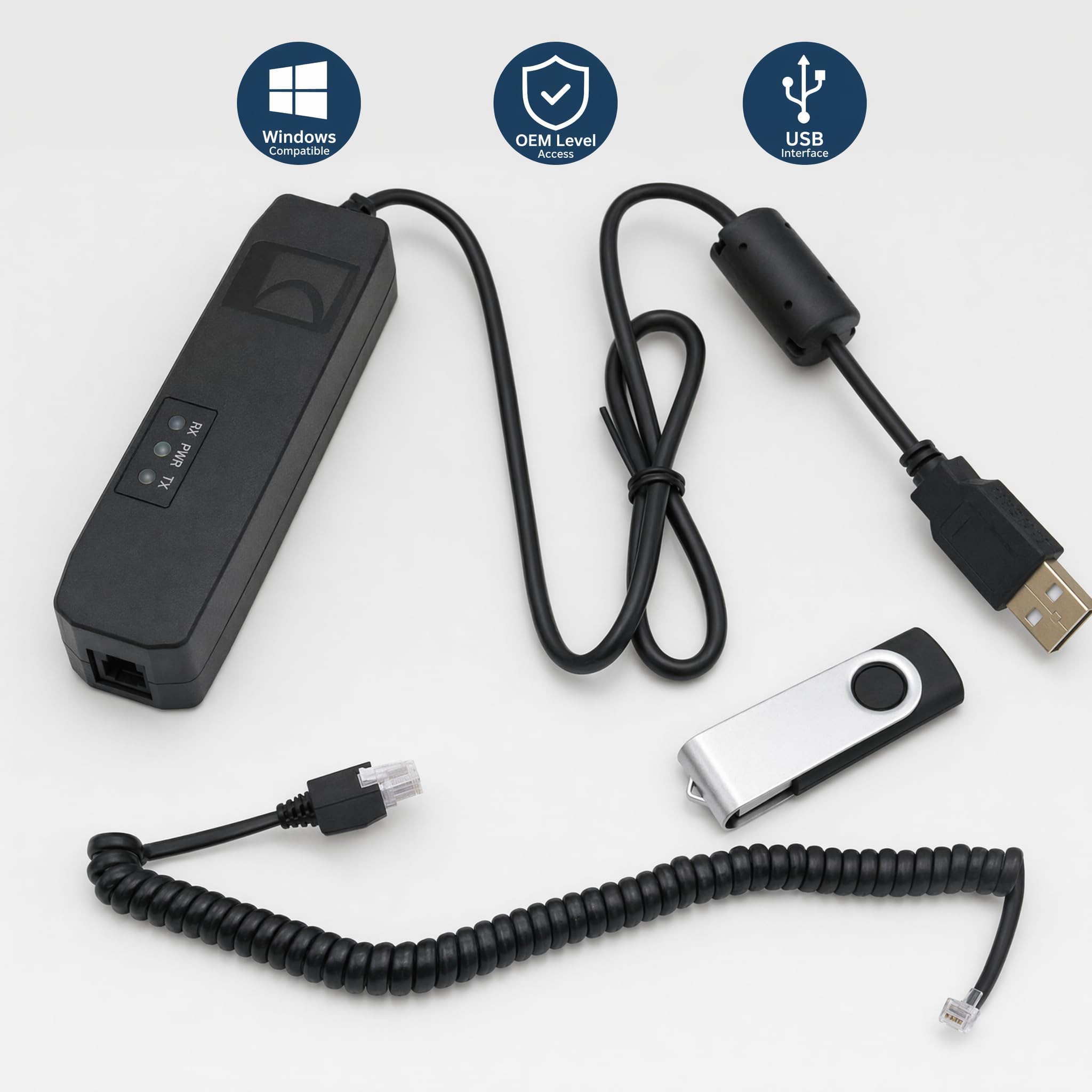 Programador de PC, programador de PC 1314-4402 para Curtis con interfaz USB 1309, actualizado 1314-4401 para Windows