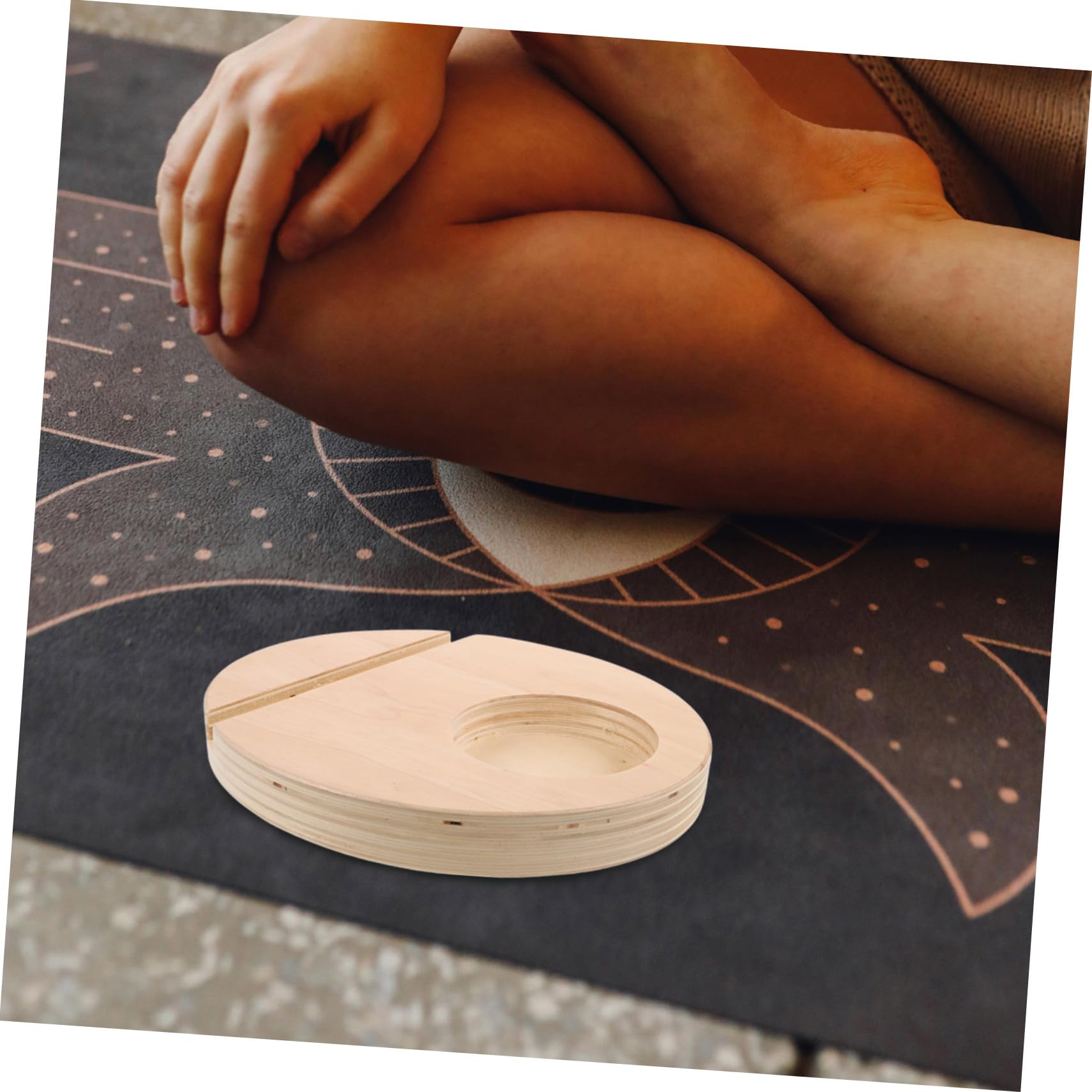 Fitness Balance Board Halterung Stabiler Stand Für Zuhause Und Büro Langlebiger Fitnessgerätehalter Für Balance Und Yoga-Training Platzsparend Und Sicher