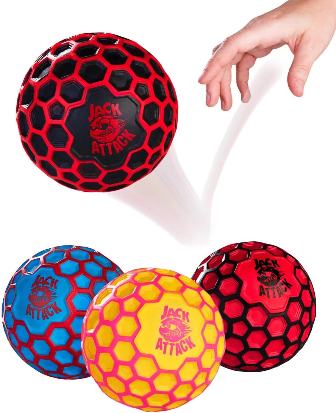 Jack Attack Hex Crazy High Bounce Ball
