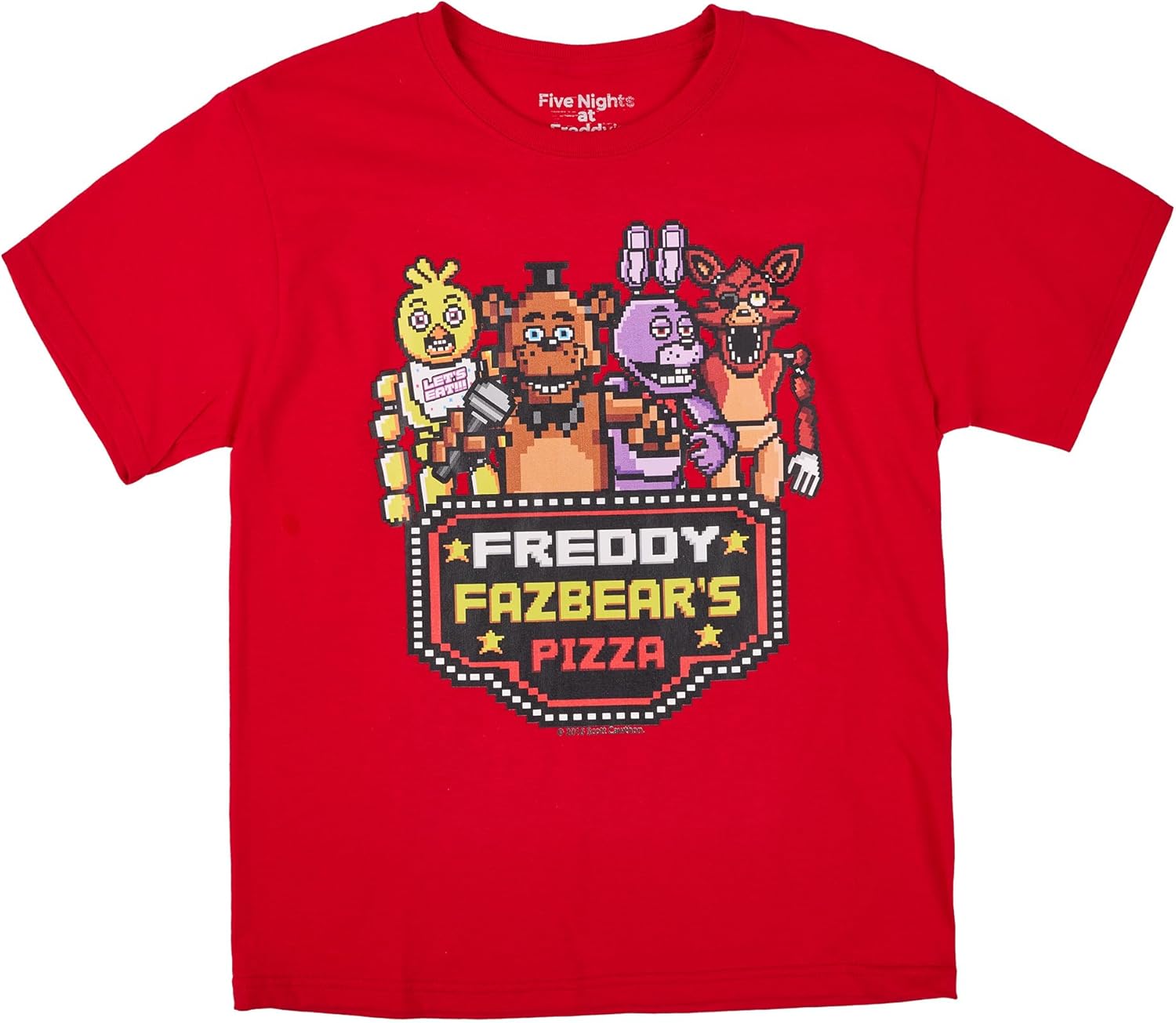 Bioworld Youth Boys Five Nights at Freddy's T-Shirt 3pk - Image 3