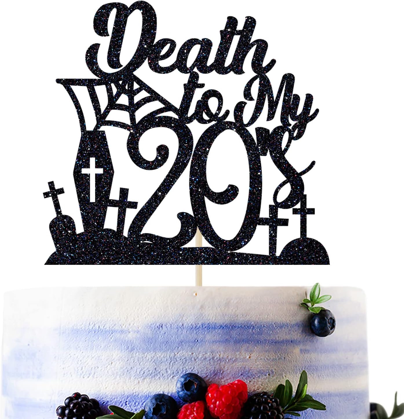 INNORU "Death To My 20's" Konfetti – 120 Stück Bunte Papierstreuung Für 30. Geburtstag, Tischdekoration