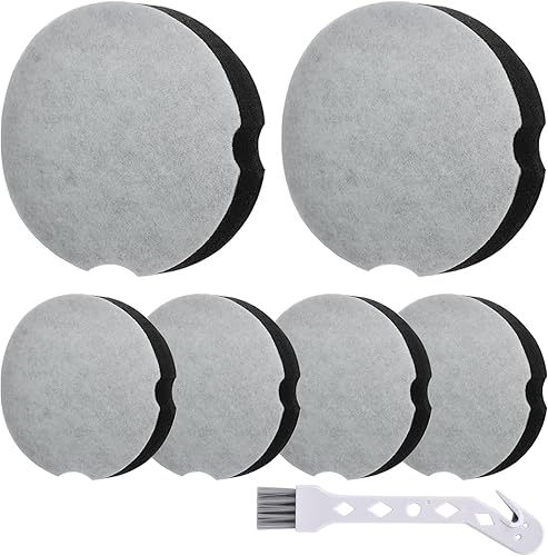 Filtro de repuesto para aspiradora Bissell Powerforce Compact Lightweight Vertical 1520 2112 2690 3437 3508, comparado con la pieza #1604896160-4896