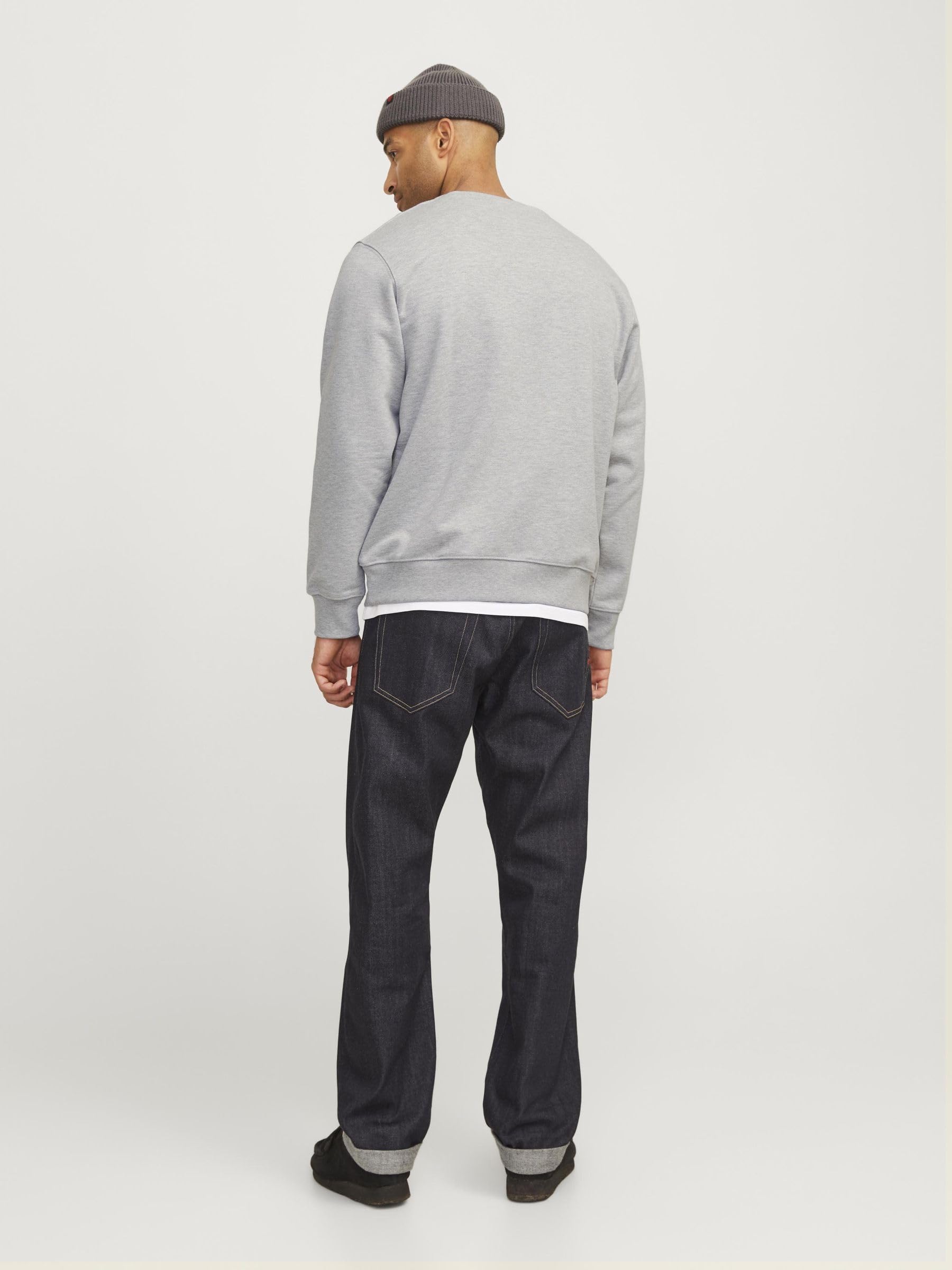 JACK & JONES Rddryder Sweat Crew Neck SN Maglia di Tuta Uomo (Pacco da 1)