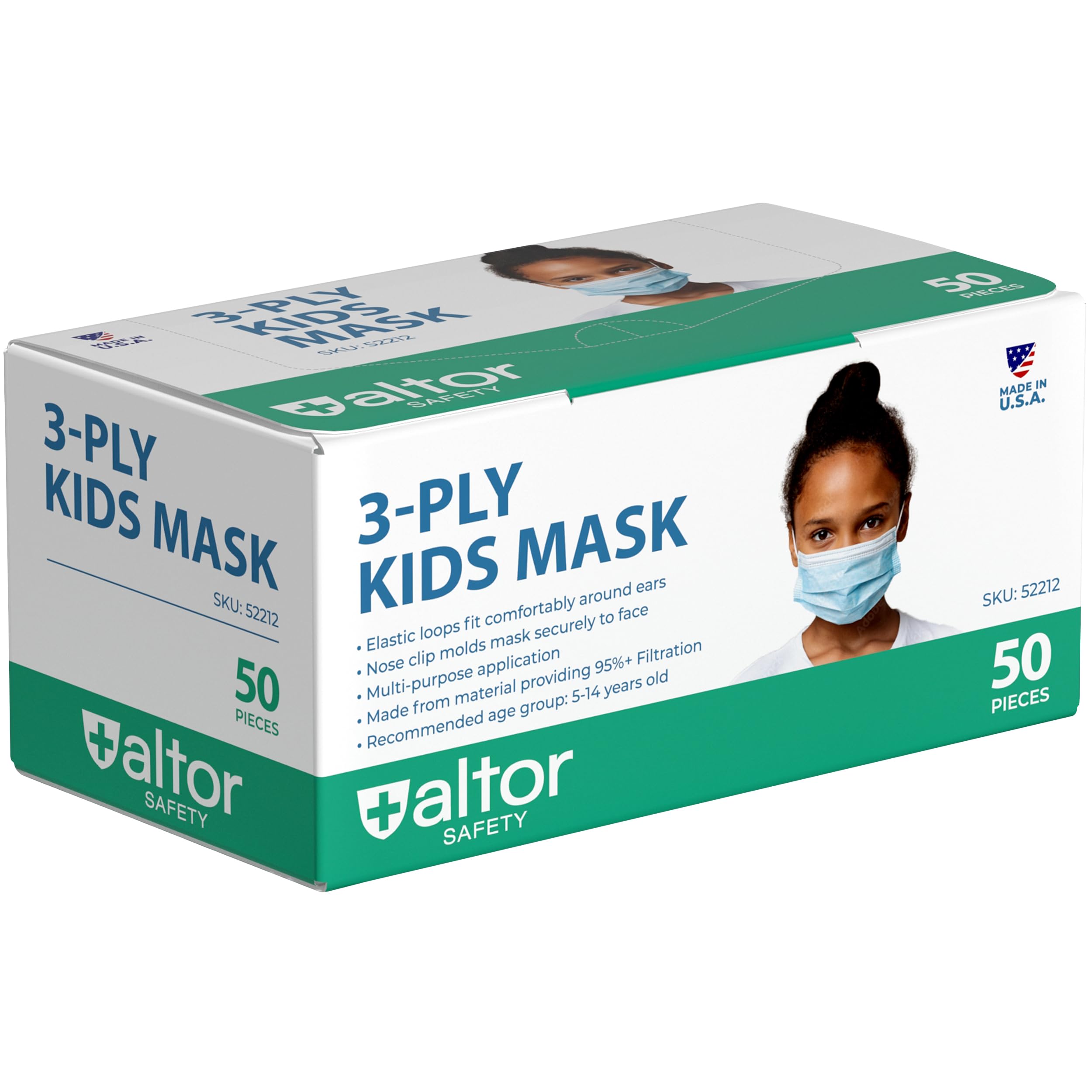 Altor Kids Face Masks - Soft and Made in USA (1)