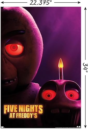 Miniatura 3 de Trends International Five Nights at Freddy's Movie - Póster de pared de una hoja de Chica