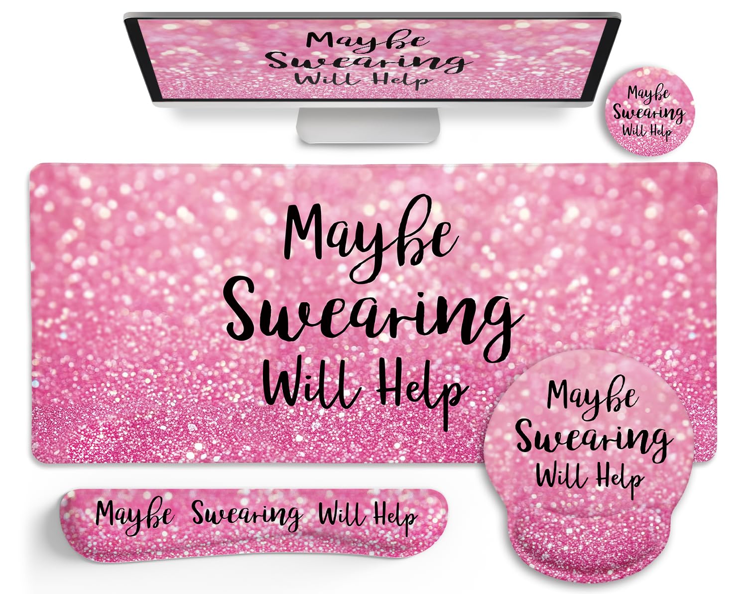 LIMKRIAN Desk Mat Set - Wrist Rest & Mouse Pad -27 LIMKRIAN Desk Mat Set - Wrist Rest & Mouse Pad -27