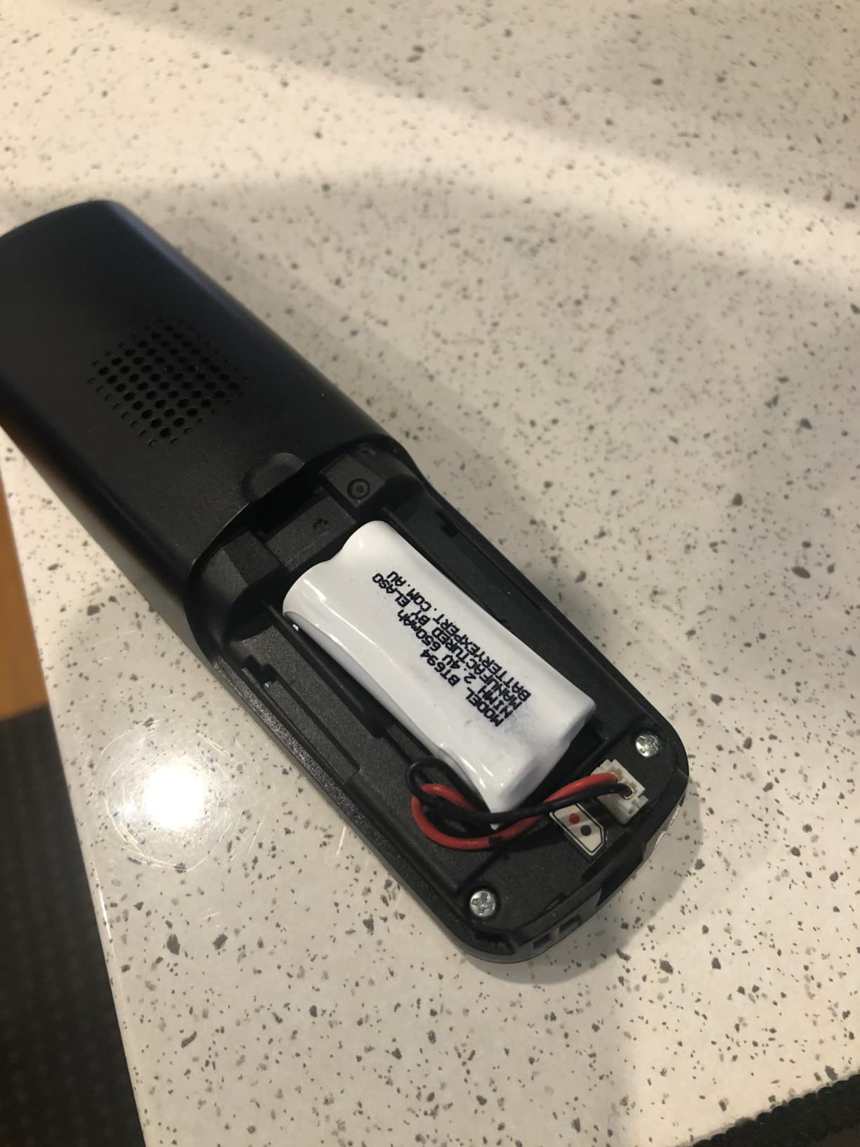 2X ELASO Replacement Battery Compatible with Uniden Cordless Phone