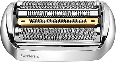 Elektrischer Scherkopf für Braun Serie 9,92S Kompatibel Mit Braun Series 9 Scherkopf,Silbrig Series 9 Elektrorasierkopf Ersatzteil geeignet，Ersatzklingen Folienkopf Zubehör für Rasierapparate (92S)