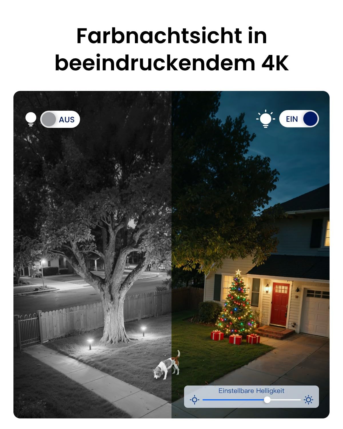 Reolink Home Hub Mini mit TrackMix WiFi Grau, 4K 8MP PTZ Überwachungskamera Aussen WLAN mit Auto-Tracking-Zoom, Dual-Objektiv, Smart-Erkennung, Farbnachtsicht, Außenkamera, Einmaliger lokaler Speicher