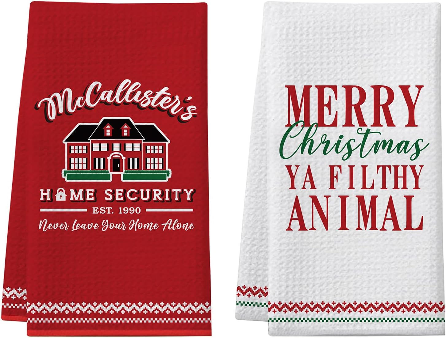 Home Alone Kitchen Towels