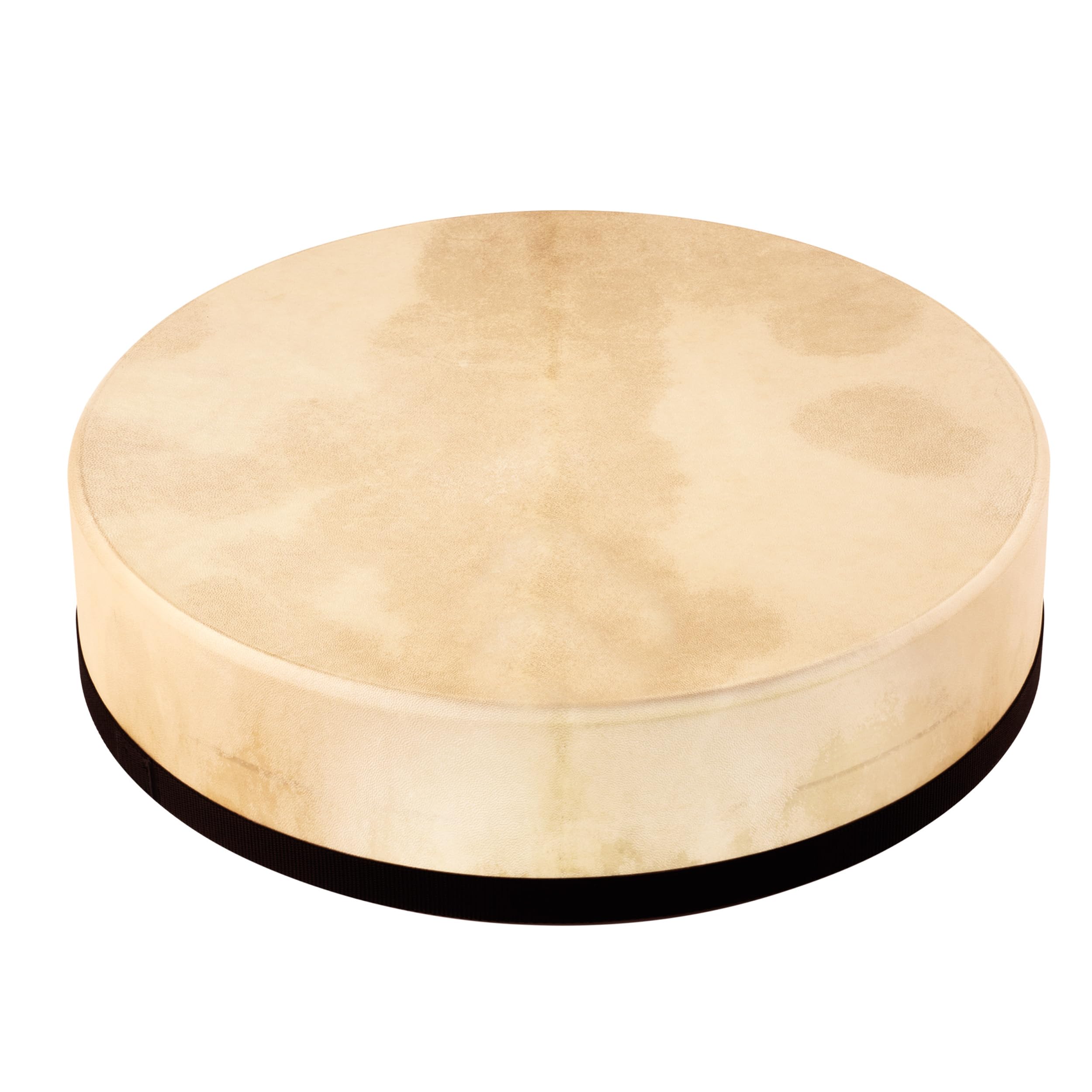 Schlagwerk RTS53 große Rahmentrommel Frame Drum Natural - leichte Handtrommel - ⌀ 50 cm / 20 Zoll / 12 cm hoch - Ziegenfell, stimmbar - Buchenholz - Schamanentrommel Made in Germany