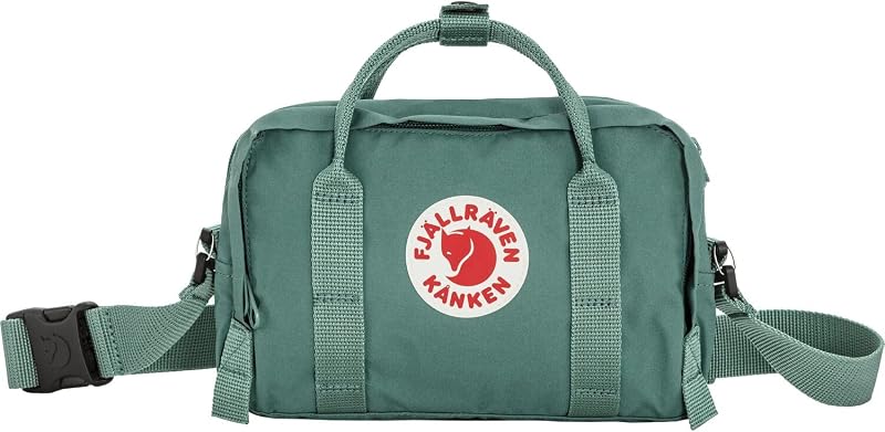 Kanken Crossbody - Tejido resistente al agua, almacenamiento compacto, correa ajustable - Viajes