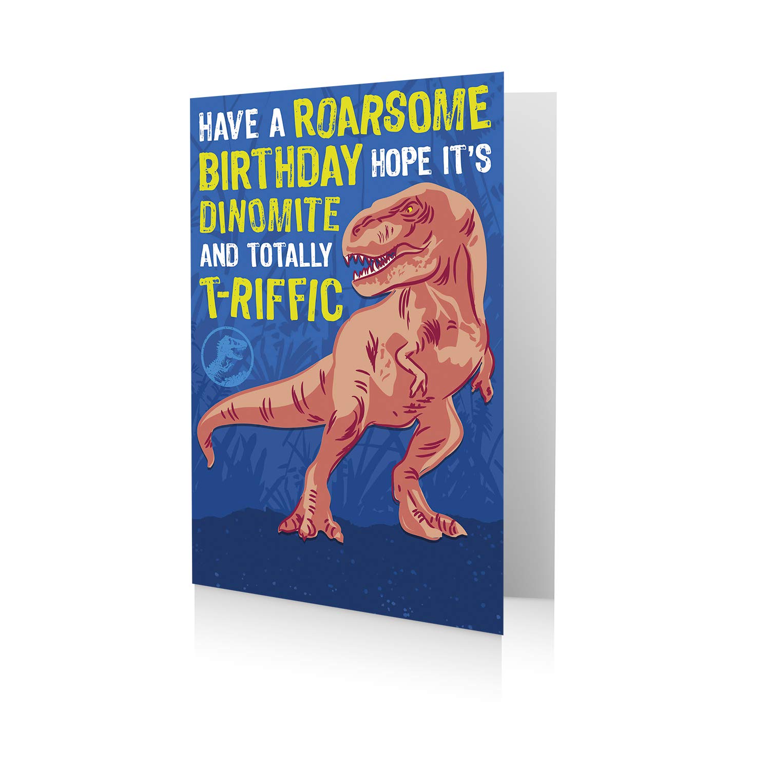 Jurassic World Birthday Card