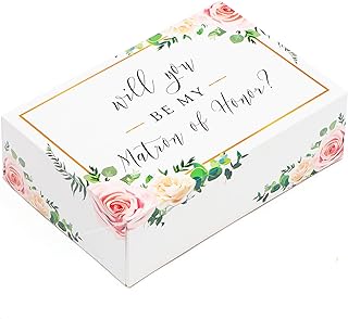 Matron of Honor Proposal Box | 1 pack | Matron of Honor Box | Matron of Honor Proposal Gift | Floral Design