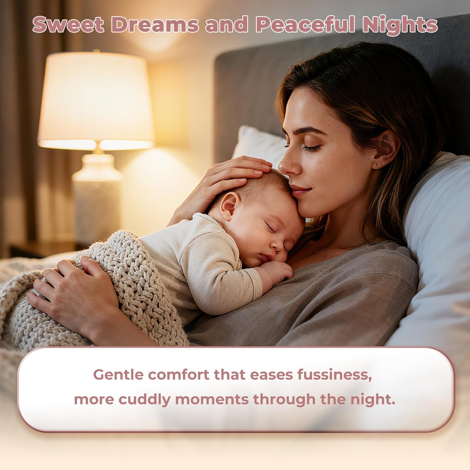 2026 Upgraded Nursing Reflux Prop with Leather Cover for Baby Gas, Colic Relief & Burp, Memory Foam Tummy Time Pillow for Infant 0-12 Months Feeding, Neck, Shoulder and Body Support - Grey