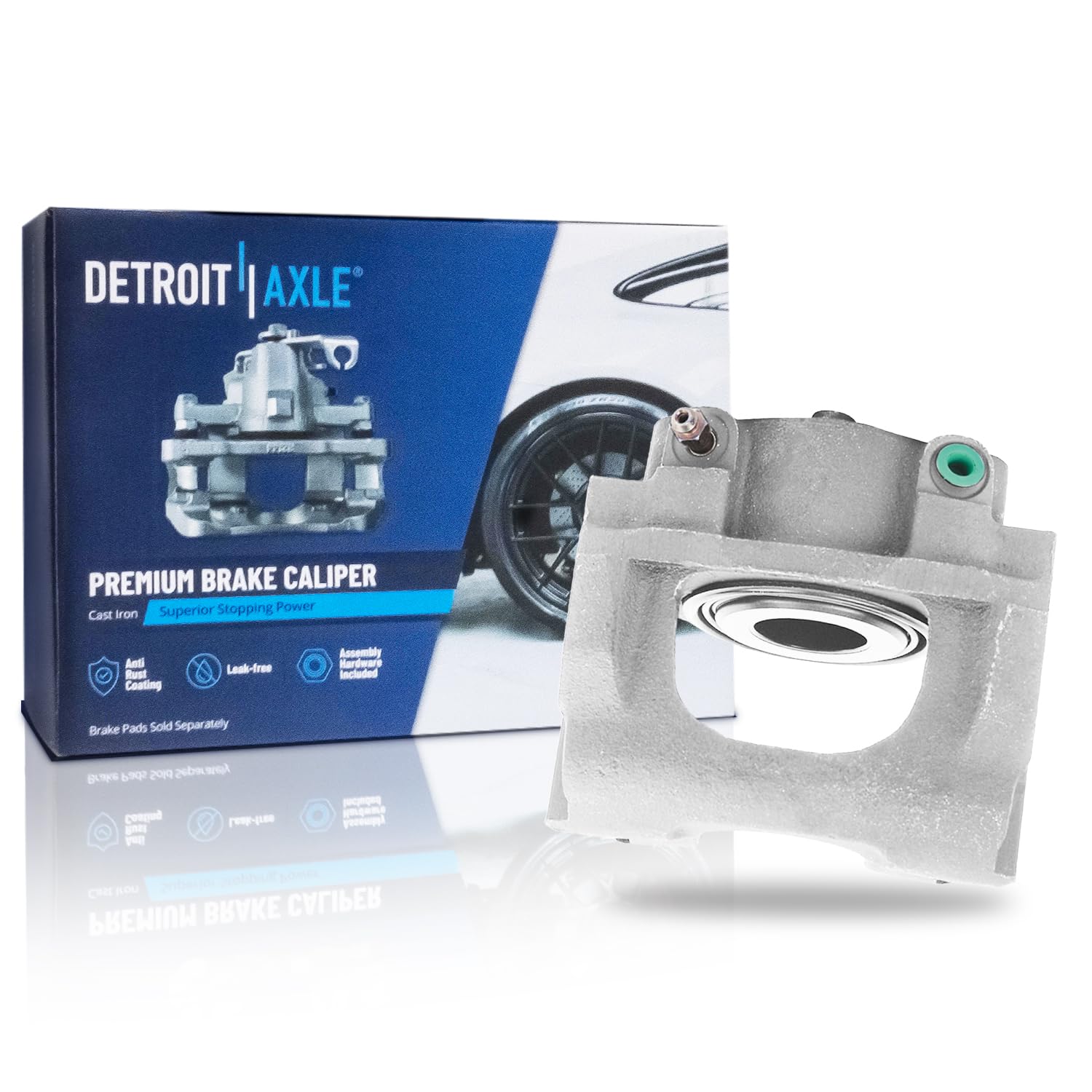 Detroit Axle - Front Left Brake Caliper for 1986-1987 Ford Aerostar