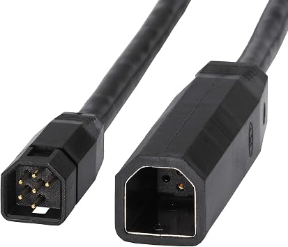 Humminbird 720096-2 ECM30 Transducer Extension Cable, 30-Feet,Black