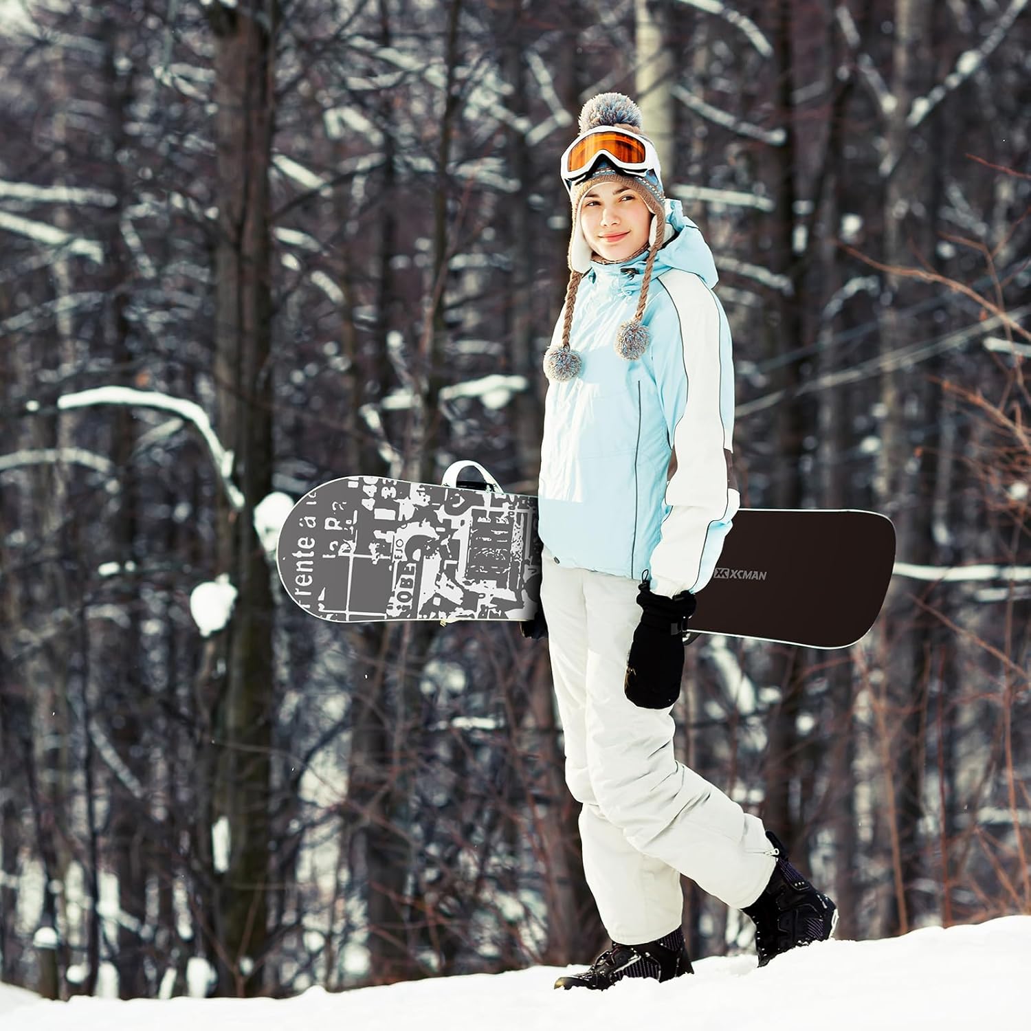 XCMAN Freeride Snowboard Beginner All Mountain,The Best AllTerrain