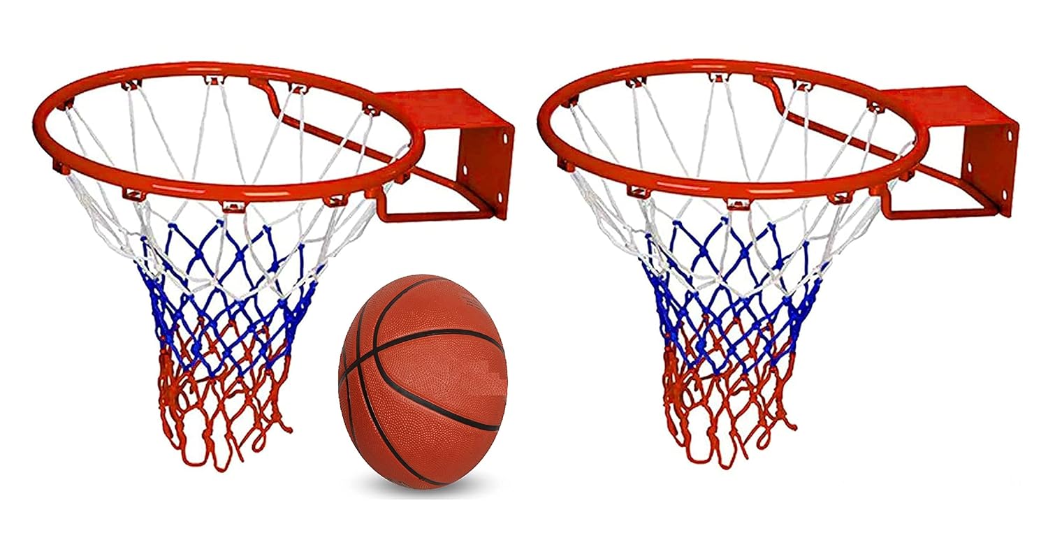 Professional Heavy Duty (58 X 47Cm) Basketball Stand Pack of 2 with 2