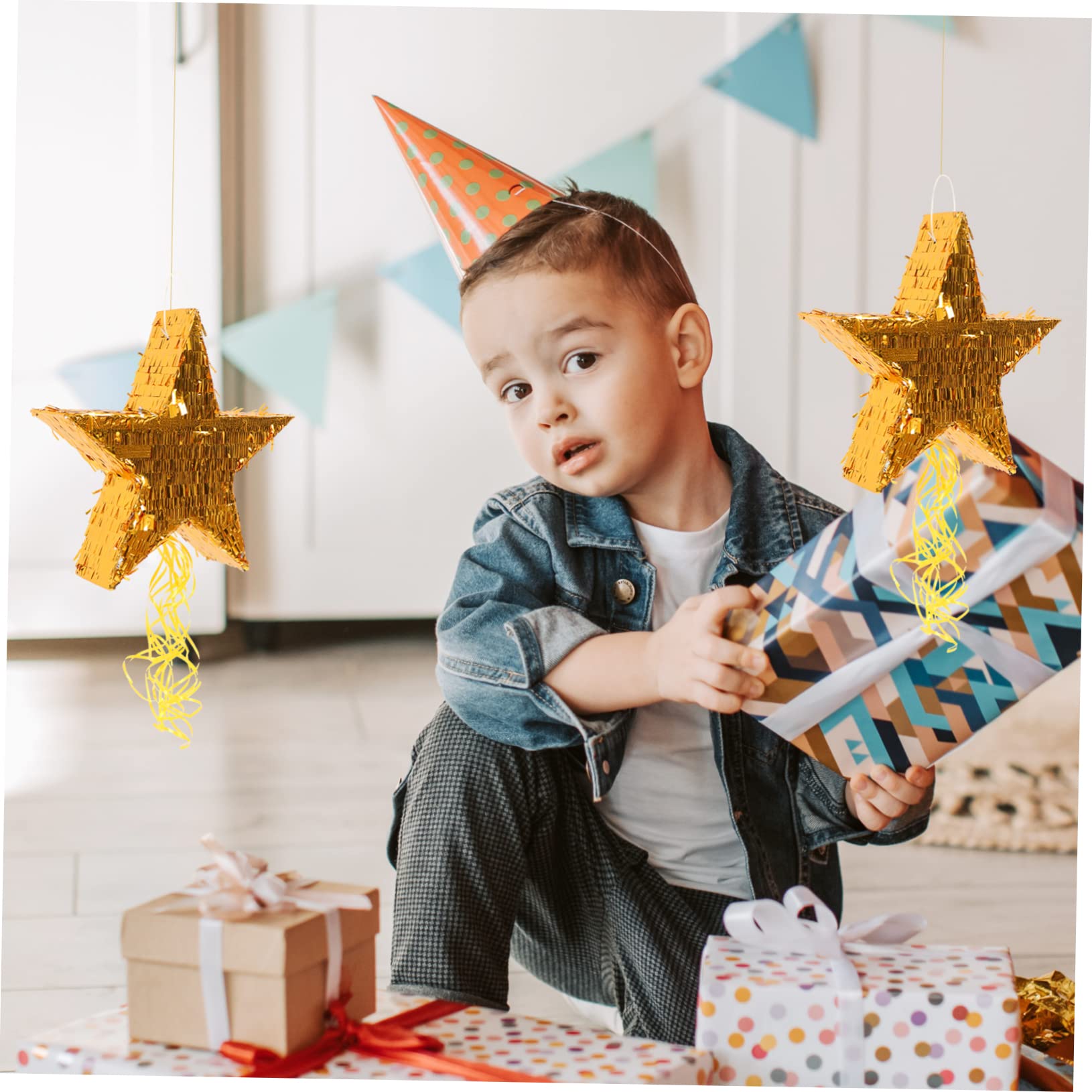 Toyvian 2 Szt Stereofoniczna Piniata Zabawki Dla Dzieci Czekoladowe Cukierki Zabawki Dzieci Zabawka Dla Dzieci Cukierki Dla Dzieci Wystrój Dla Dzieci Nadzienie Pinata Papier Dziecko