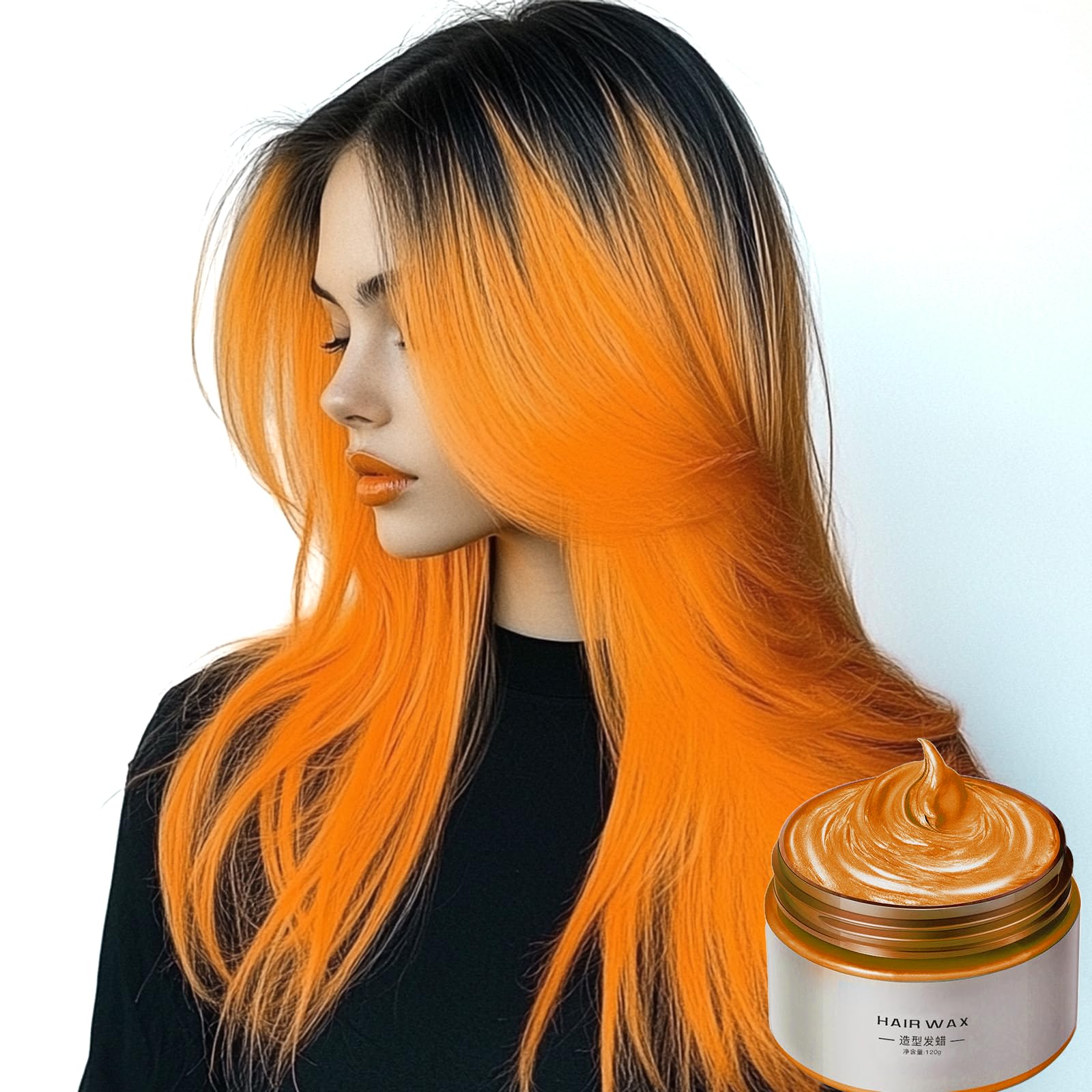 SHIRAHAMA TOY マタンゴ 蓄光成型/オレンジ/黒/カラフル塗装 SHIRAHAMA