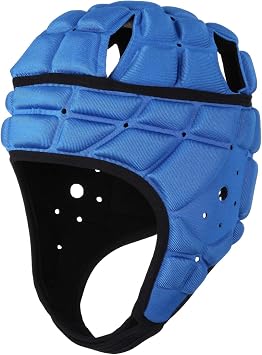 Surlim Soft Shell Flag Football Helmet, Padded Rugby Scrum Cap for 7v7