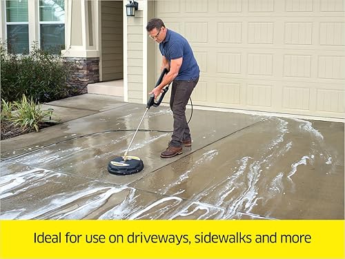 Miniatura 3 de Karcher Accesorio limpiador de superficie para lavadora a presión de 15 pulgadas, clasificación de 3200 PSI y lanza de conexión rápida de acero