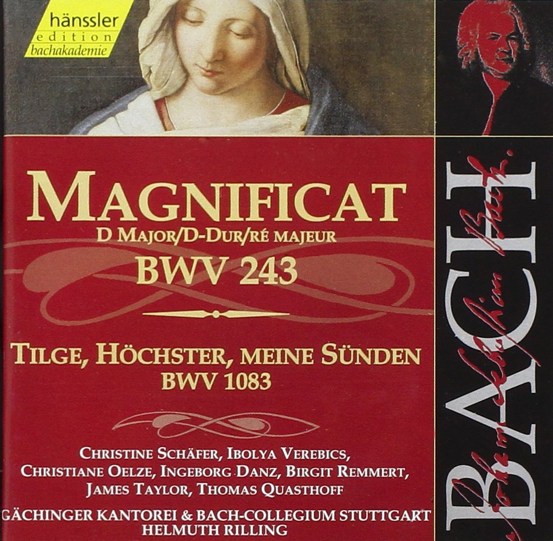 Bach: Magnificat in D major BWV 243; BWV 1083 (Edition Bachakademie Vol 73) /Rilling